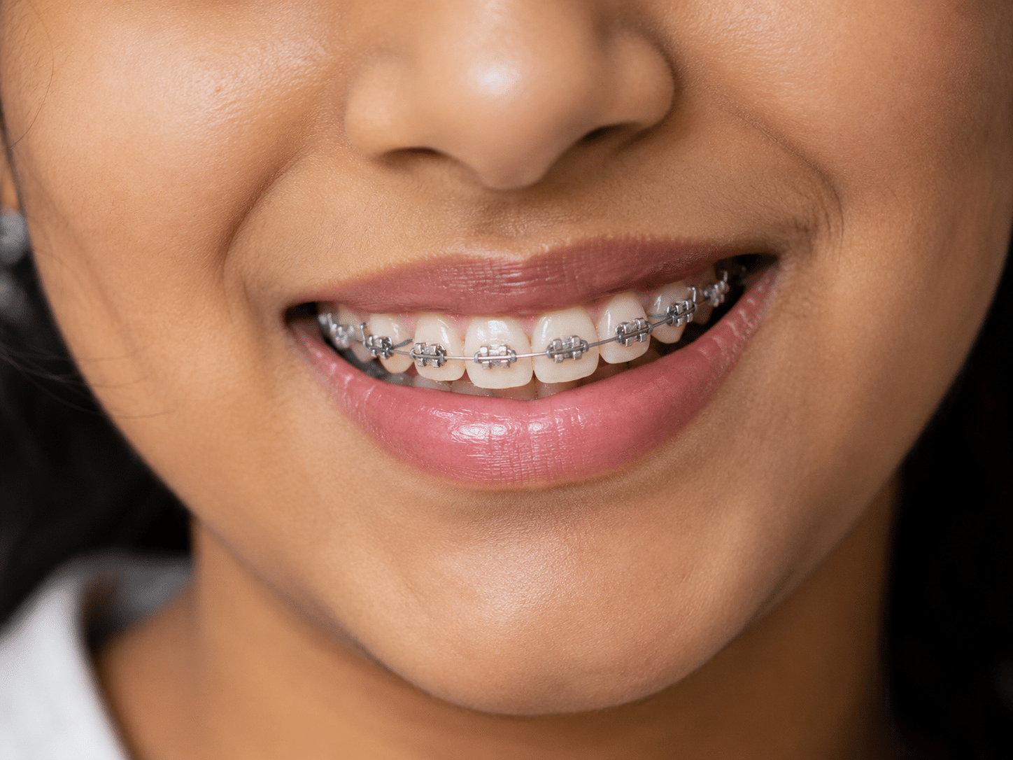 Orthodontic teeth straightening consultation