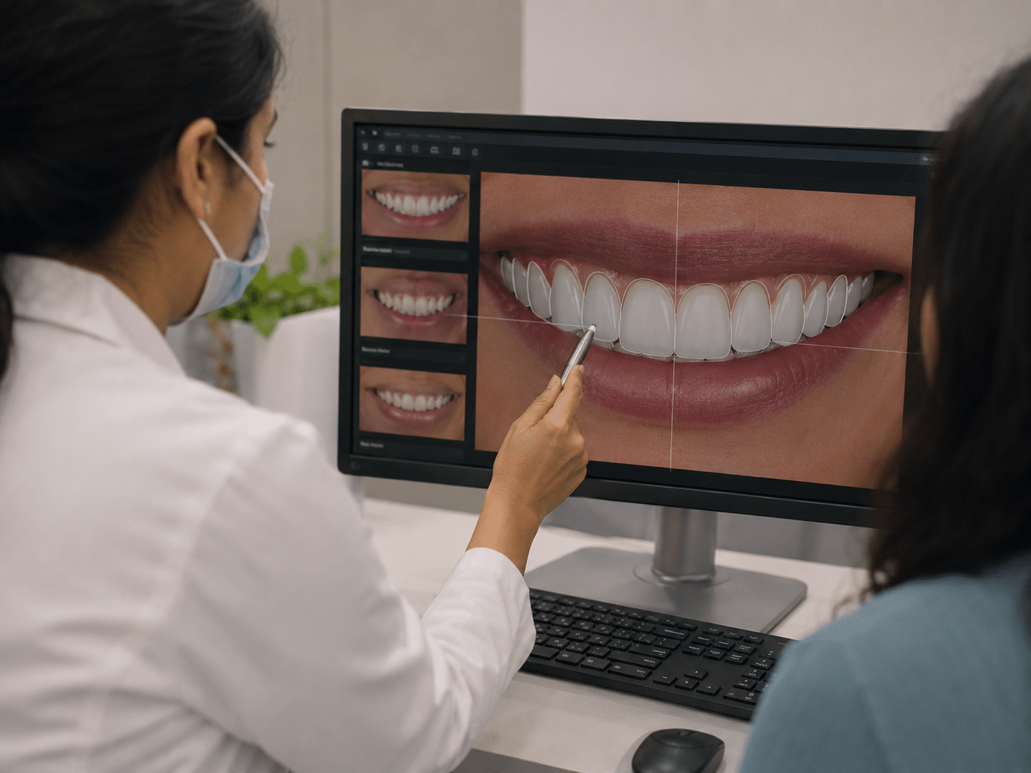 Smile correction and smile makeover planning